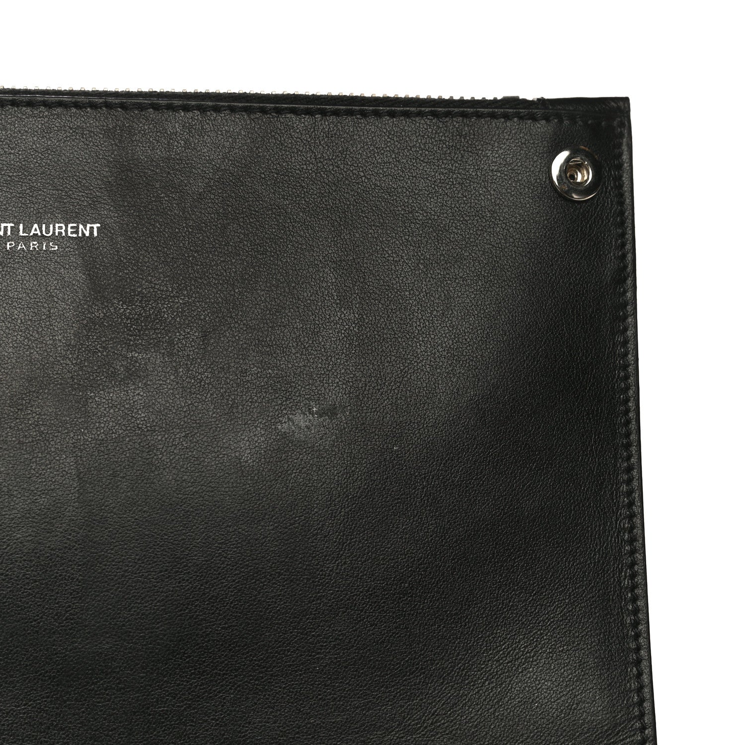 Saint Laurent Grained Calfskin Baby Sac De Jour Black 11 of 14