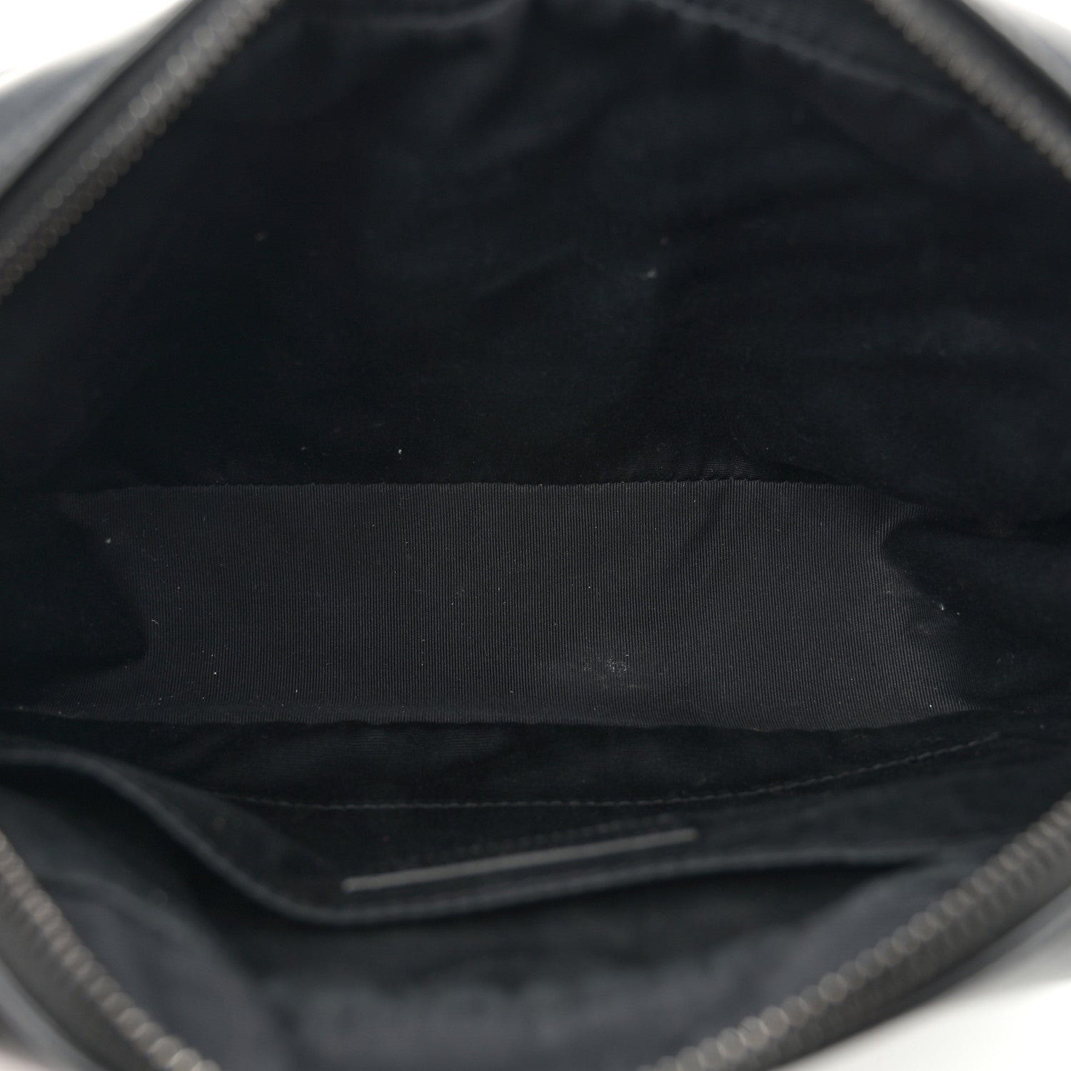 Saint Laurent Calfskin Matelasse Monogram Monochrome Lou Camera Bag Black 4 of 9