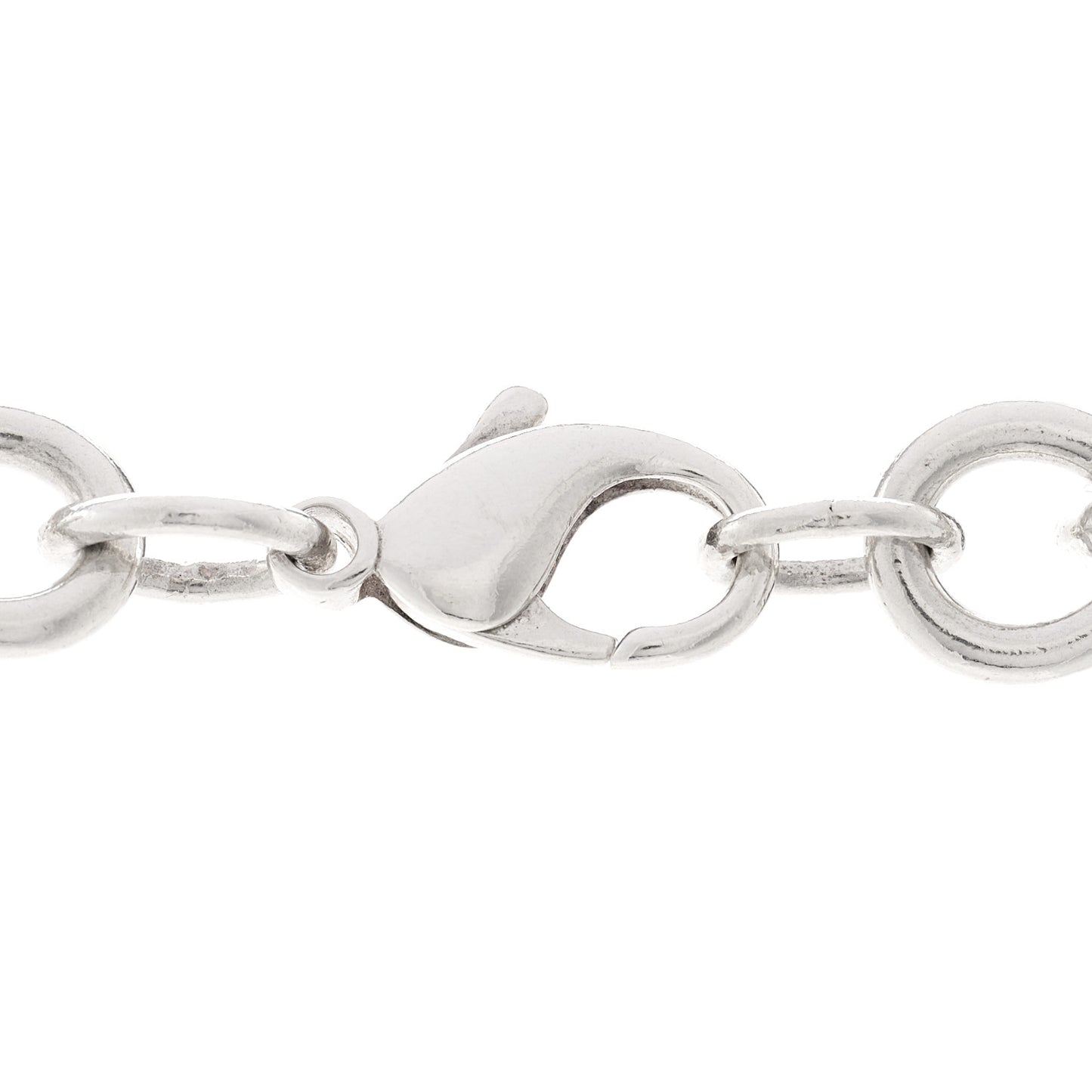 Sterling Silver Heart Tag Pendant Necklace