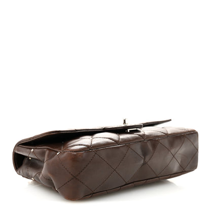 Chanel Lambskin Studded Medium Flap Brown 4 of 10