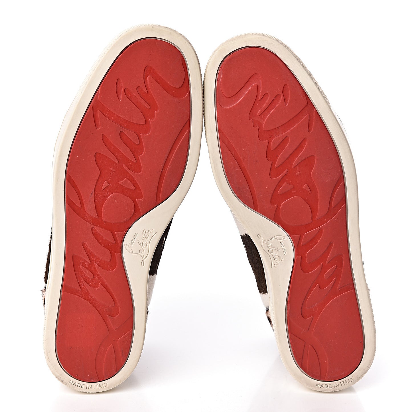 Calf Hair Animal Print Rantus Orlato Flat Sneakers 39.5 Multicolor