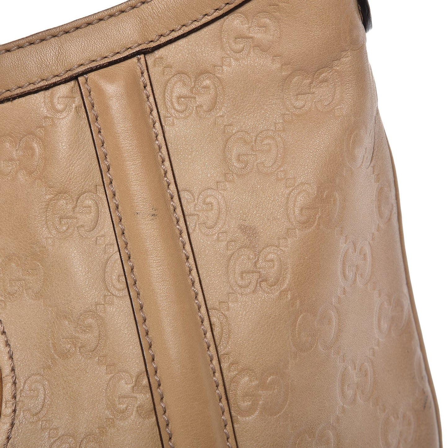 Guccissima Medium Britt Hobo Beige