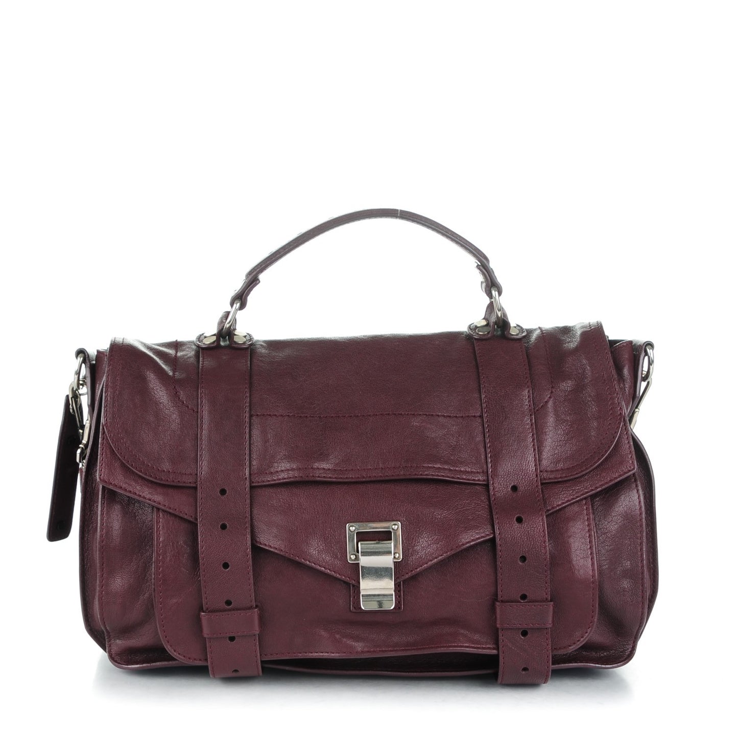 Lambskin Medium PS1 Satchel Oxblood