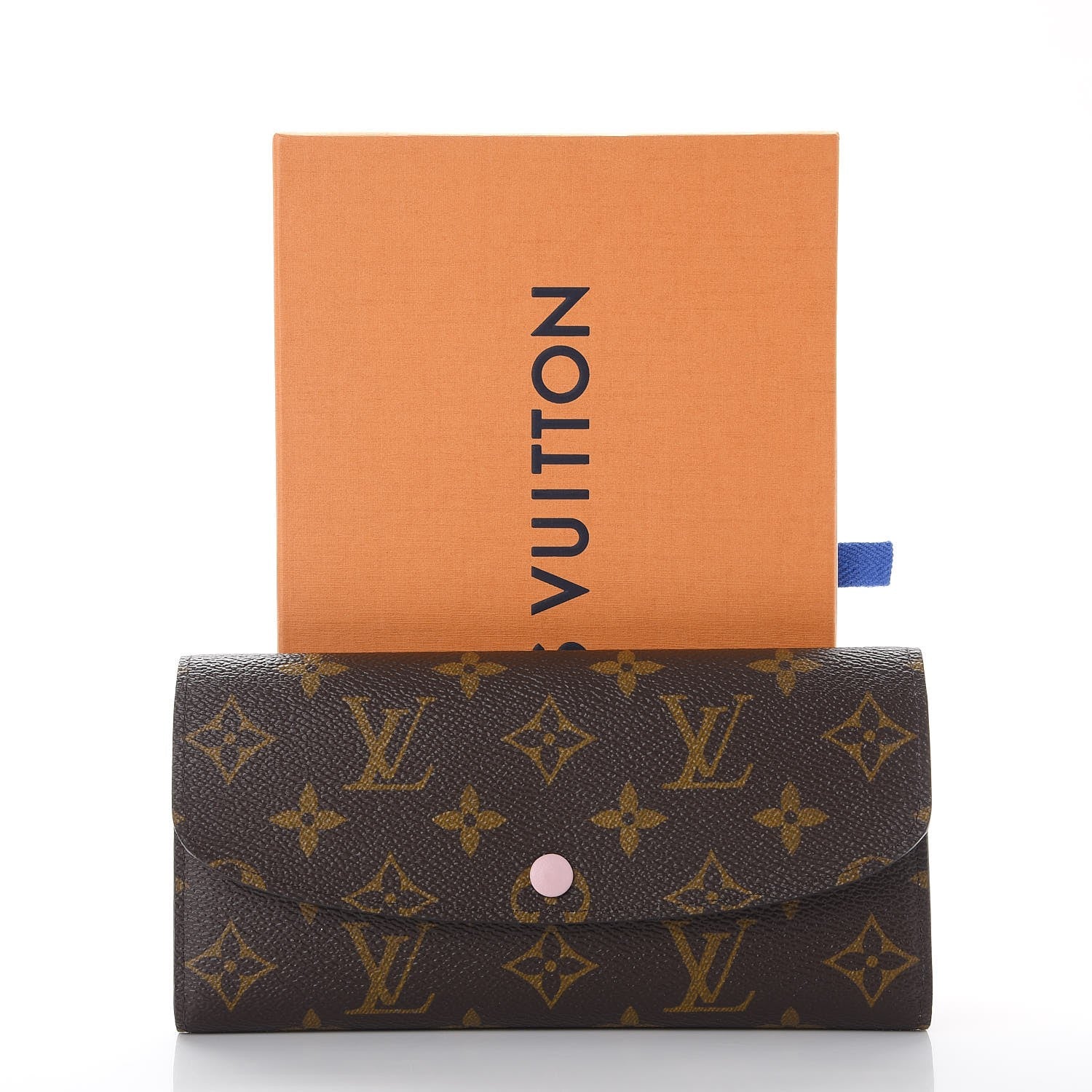 Louis Vuitton Monogram Emilie Wallet Rose Ballerine 8 of 8