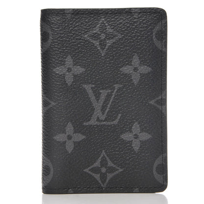 Louis Vuitton Monogram Eclipse Pocket Organizer Card Holder 1 of 7