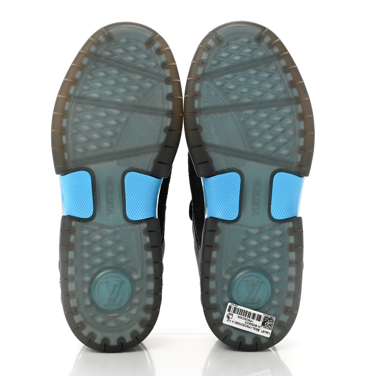 Louis Vuitton Tenis A View Sneakers 9 Black Blue 5 of 7