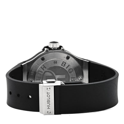 Hublot Stainless Steel Rubber Diamond Pave Bezel 38mm Big Bang Quartz Watch Black 361.SX.1270.RX.1104 3 of 5