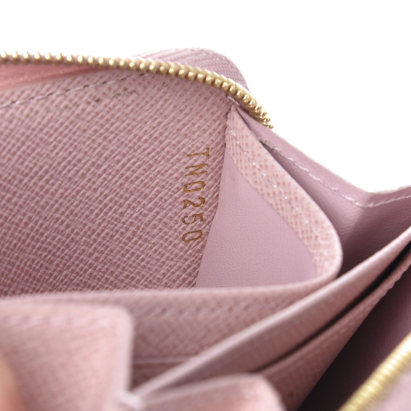 Damier Azur Zippy Coin Purse Rose Ballerine