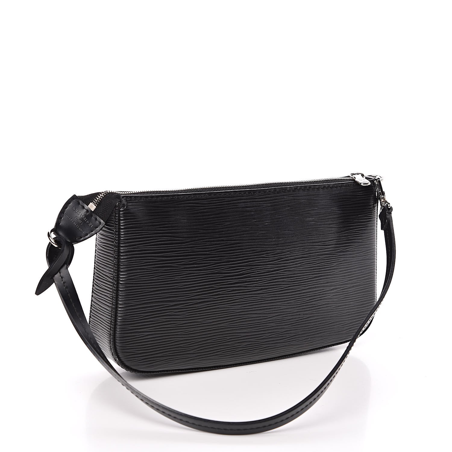 Louis Vuitton Epi Pochette Accessories NM Black 3 of 9