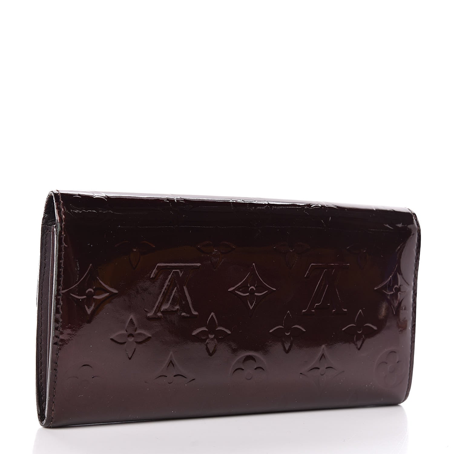Louis Vuitton Vernis Sarah Wallet Amarante 3 of 10