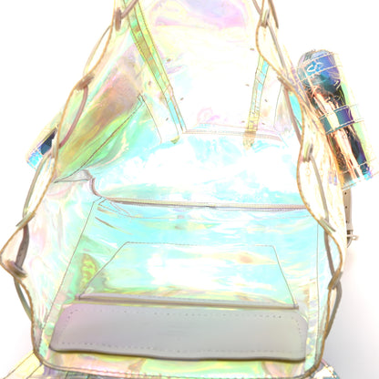 Louis Vuitton PVC Monogram Christopher Backpack GM Iridescent Prism 5 of 9