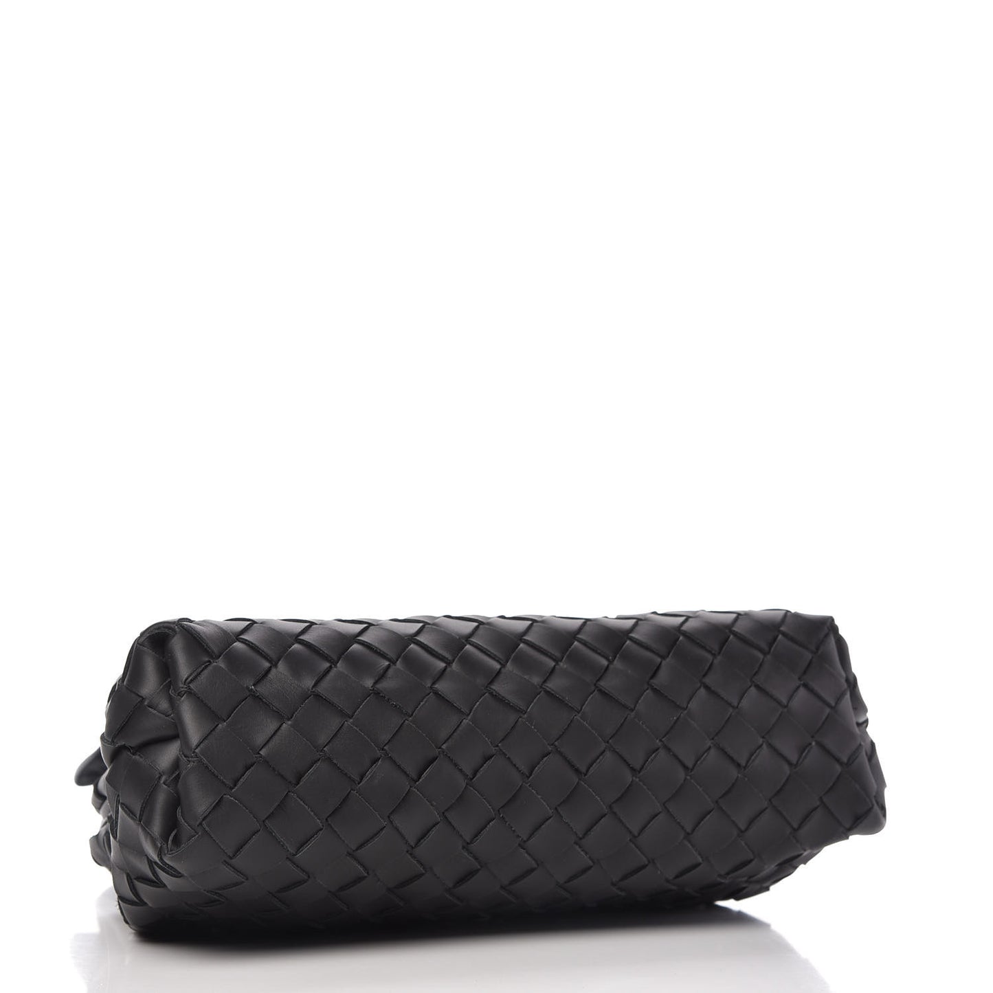 Calfskin Intrecciato Crossbody Black
