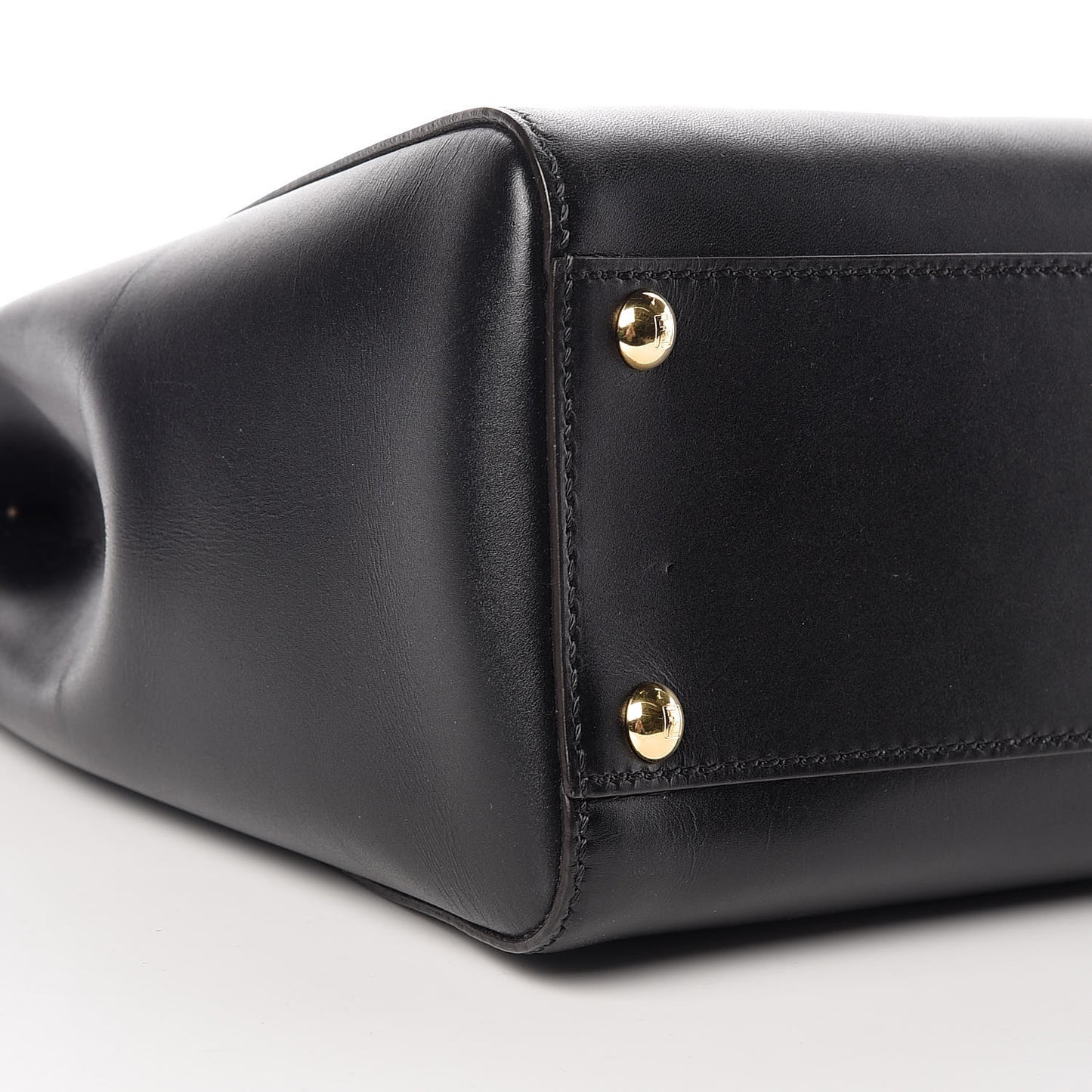Vitello Morgan Fabric Jacquard Pequin Medium Peekaboo Iconic Satchel Black Tobacco