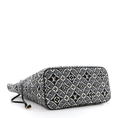 Louis Vuitton Jacquard Since 1854 Neverfull MM Grey 5 of 13