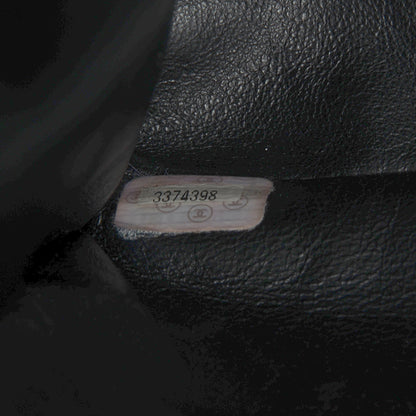 Chanel Lambskin Jumbo Shoulder Bag Black 8 of 8