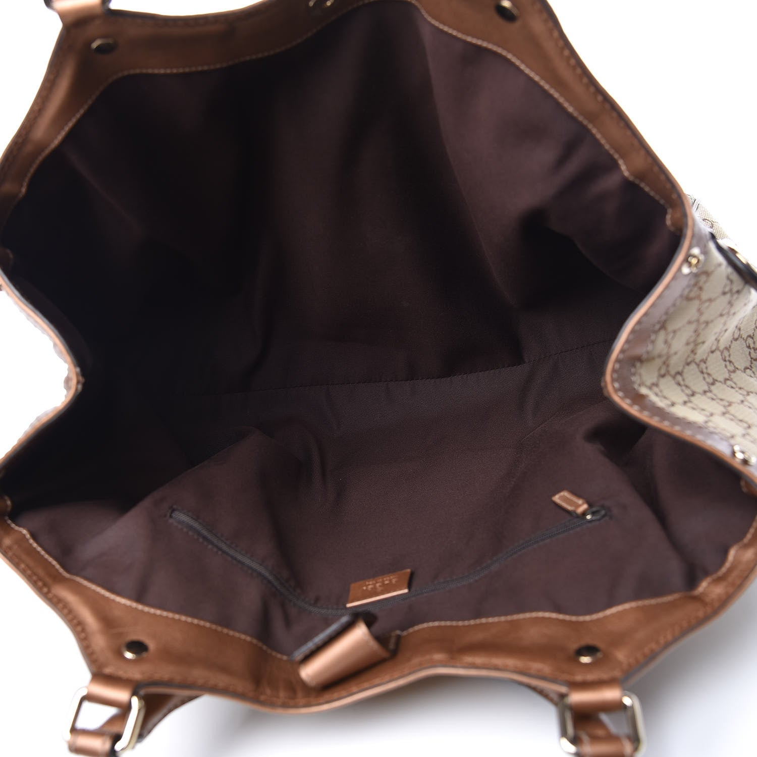 Gucci Monogram Large Sukey Tote Bronze 5 of 16