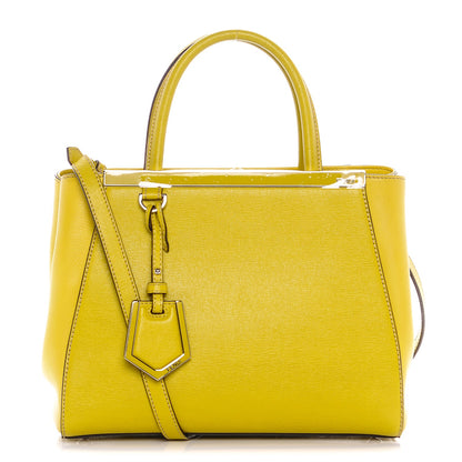 Fendi Vitello Elite Petite 2Jours Tote Cedro 1 of 6