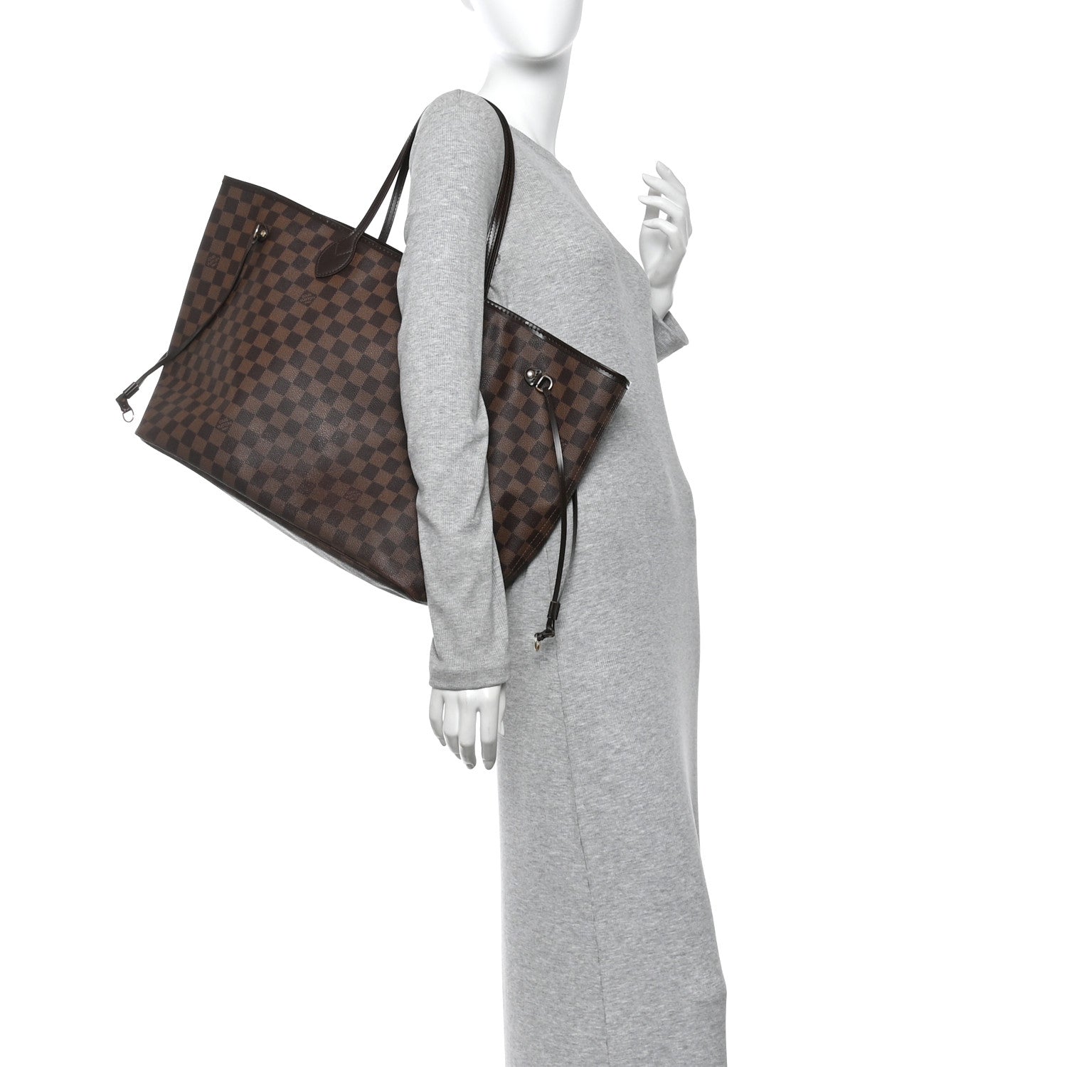 Louis Vuitton Damier Ebene Neverfull GM 2 of 16