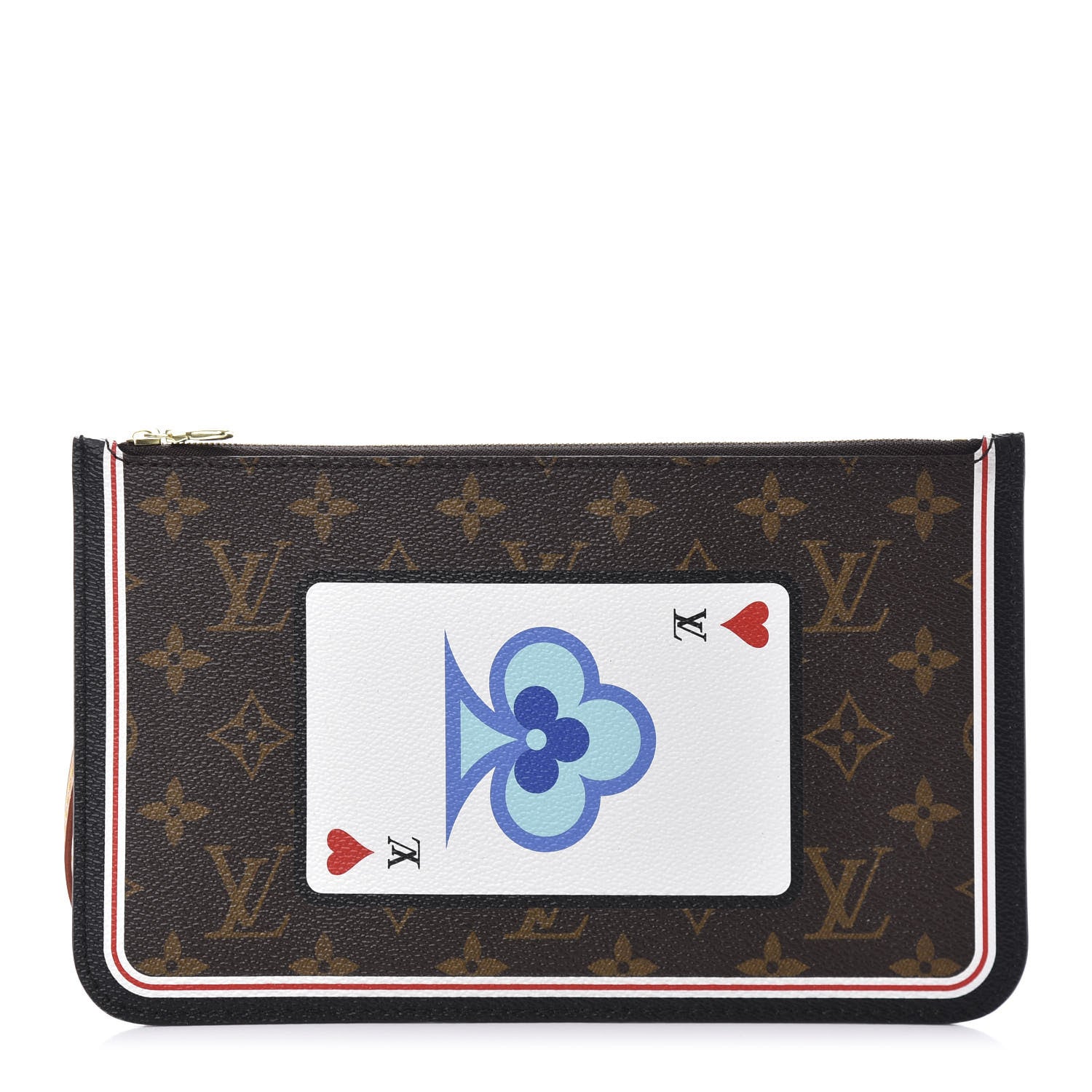 Louis Vuitton Monogram Game On Neverfull MM Pochette 1 of 10
