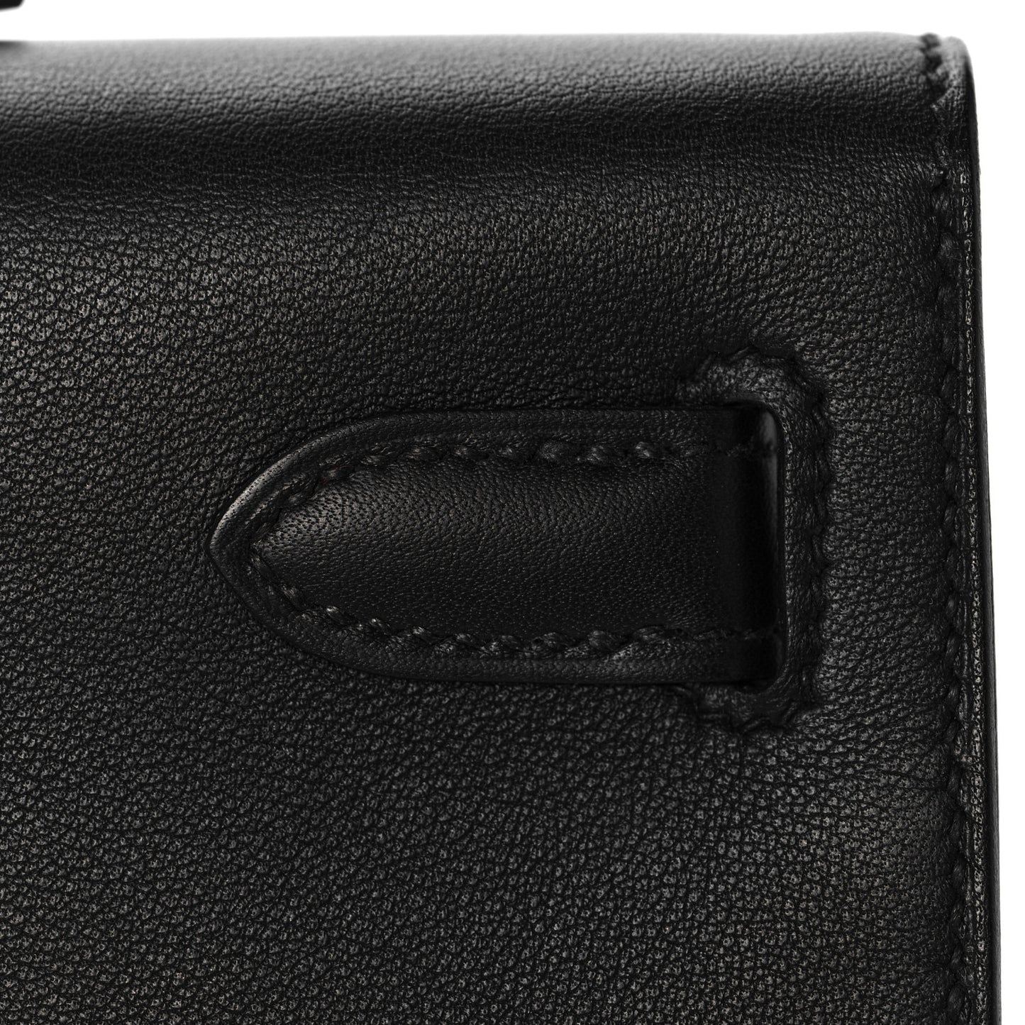 Swift Kelly Cut Clutch Pochette Black