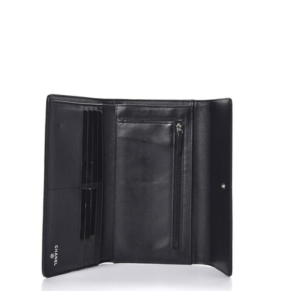 Chanel Caviar Timeless CC Flap Wallet Black 5 of 9