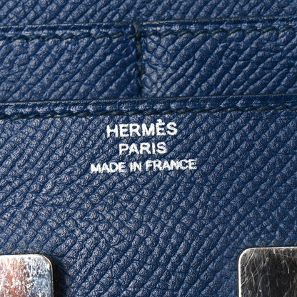 Hermes Epsom Constance Short Wallet Bleu de Prusse 6 of 6