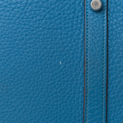 Hermes Togo Birkin 35 Bleu Azteque 25 of 29