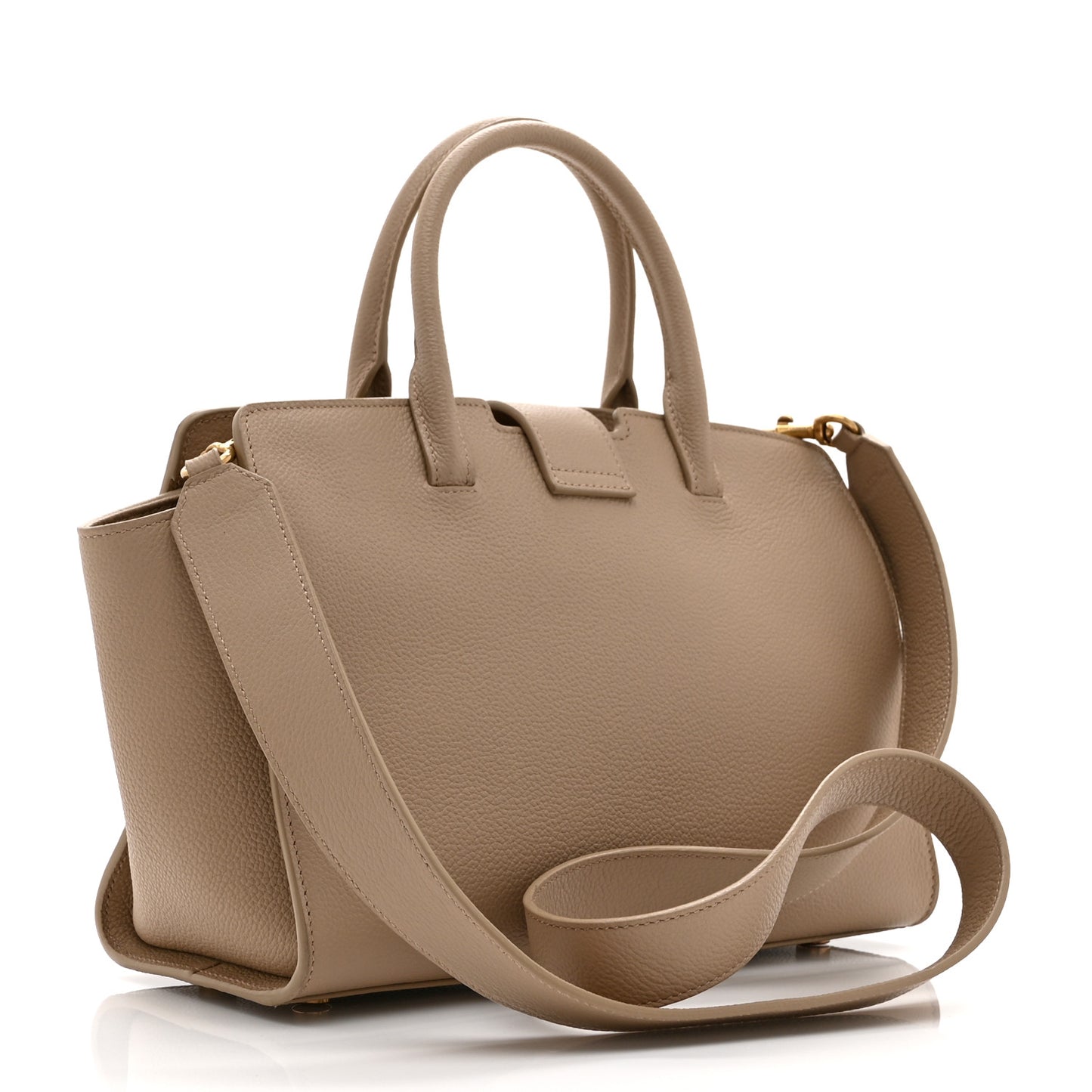 Calfskin Baby Monogram Downtown Cabas Beige