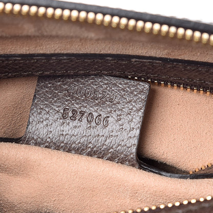 Gucci GG Supreme Monogram Bengal Small Boston Beige Pink 9 of 10