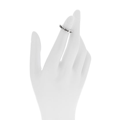 Chrome Hearts Sterling Silver CH LA Fck You Spacer Ring 41 2 2 of 5