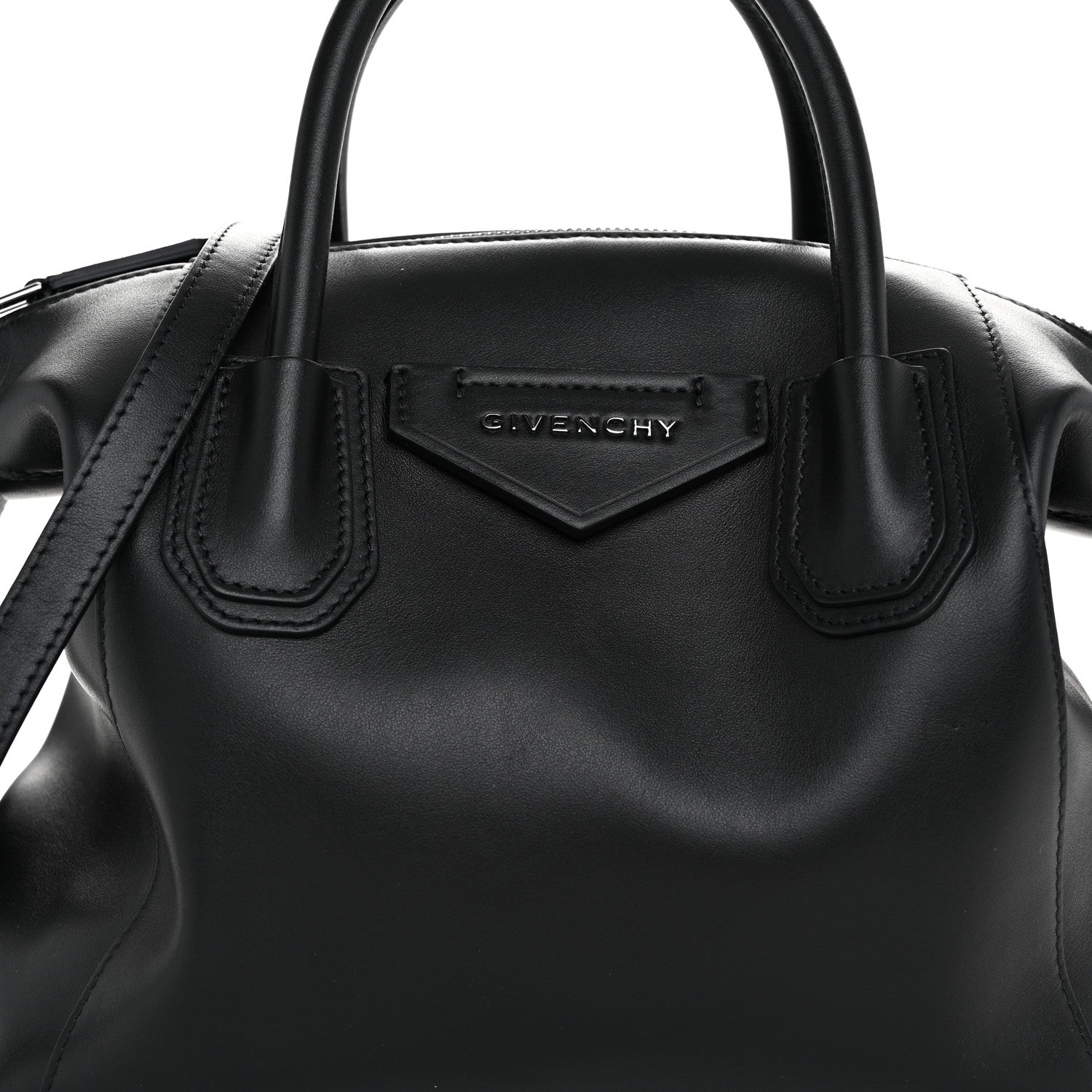 Givenchy Smooth Calfskin Small Soft Antigona Black 8 of 10