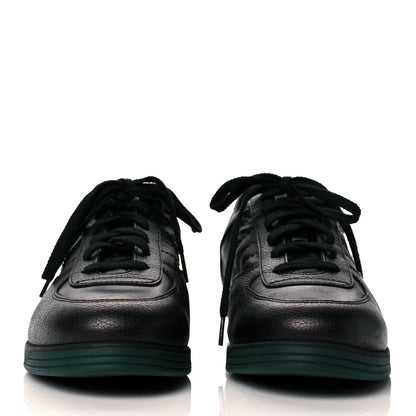 Gucci Calfskin Mens Low Top Sneakers 8.5 Black 2 of 9