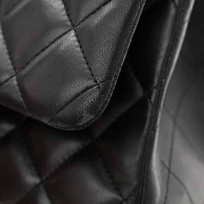Chanel Lambskin Quilted Maxi Double Flap Black 15 of 19