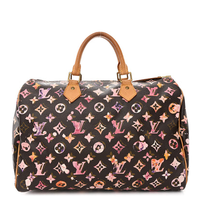 Louis Vuitton Watercolor Aquarelle Speedy 35 Brown 1 of 17