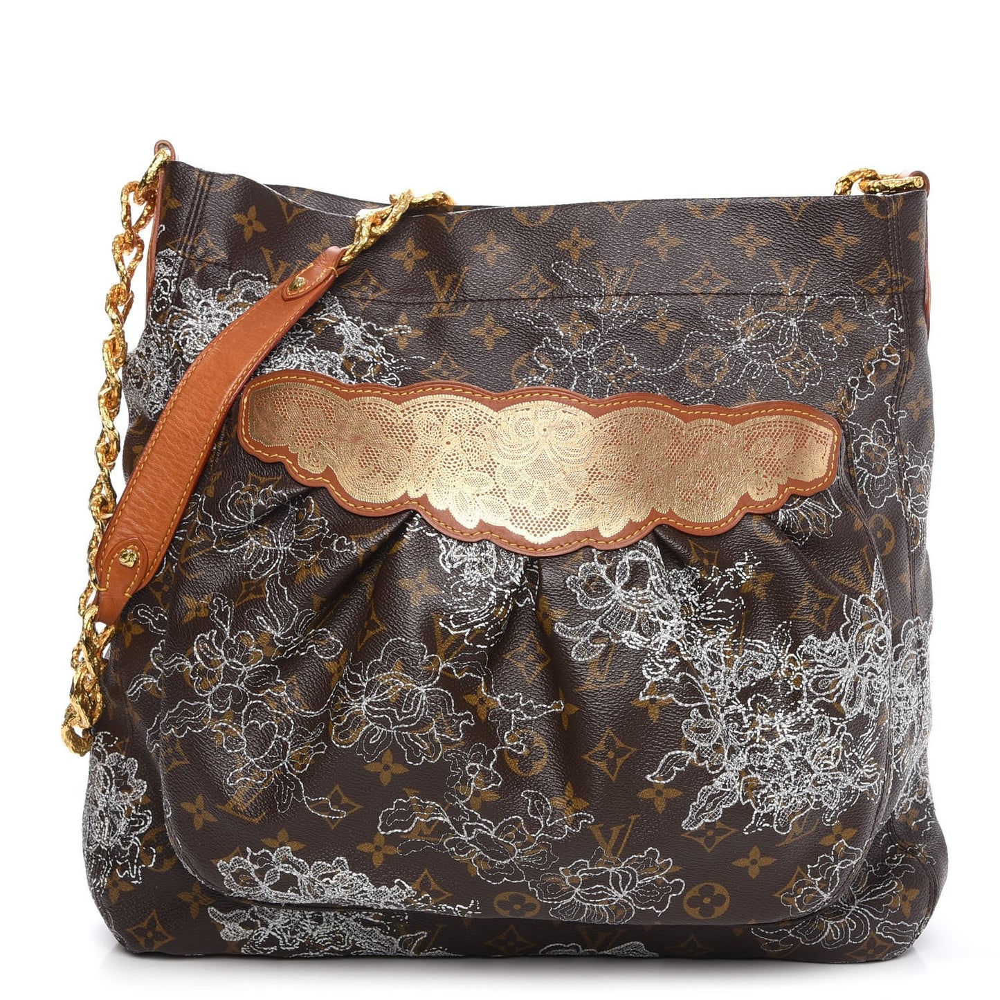 Monogram Dentelle Fersen Silver