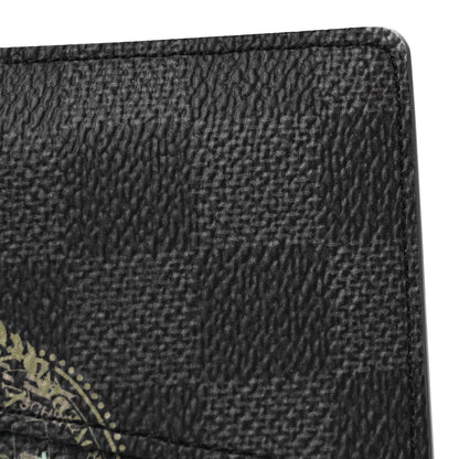 Louis Vuitton Damier Graphite Stamps Pocket Organizer NM 7 of 8