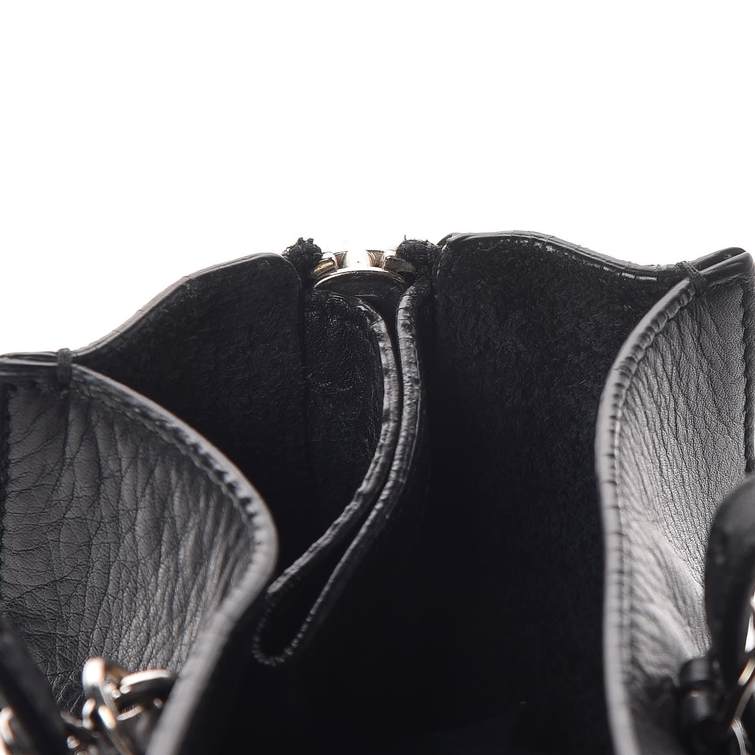 Balenciaga Veau Papier A6 Zip Around Tote Black 11 of 15