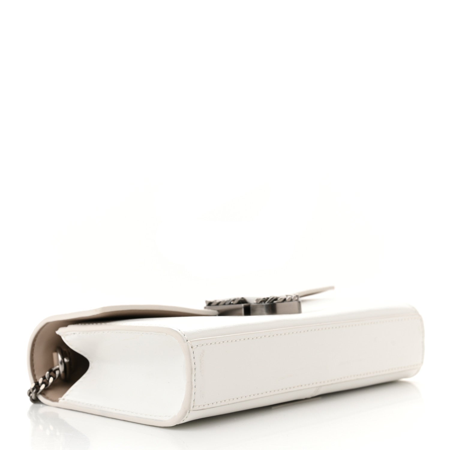 Marc Jacobs Calfskin Saint Marc Chain Wallet White 4 of 13