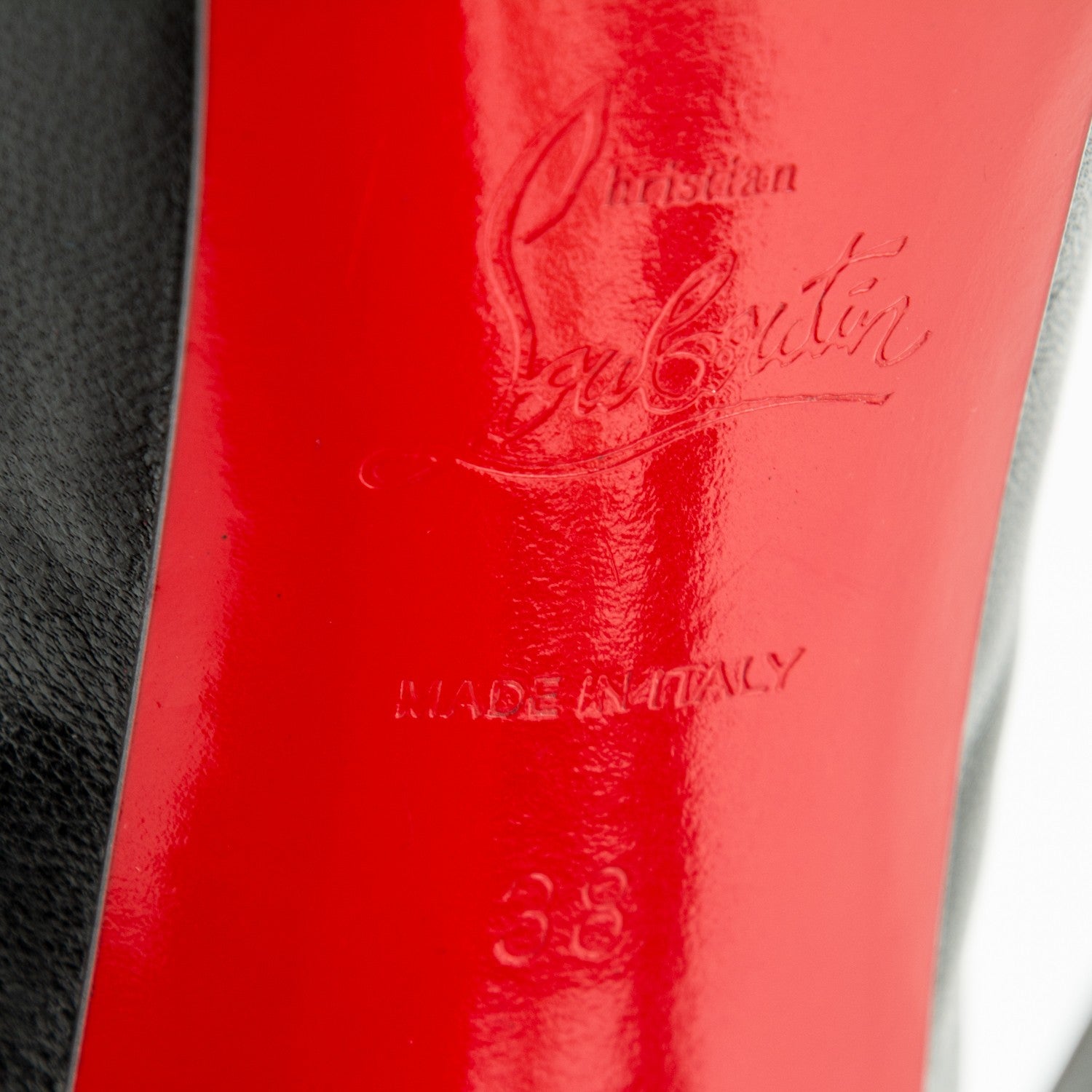 Christian Louboutin Kid Lady Daf 160 Pumps 38 Black 7 of 8