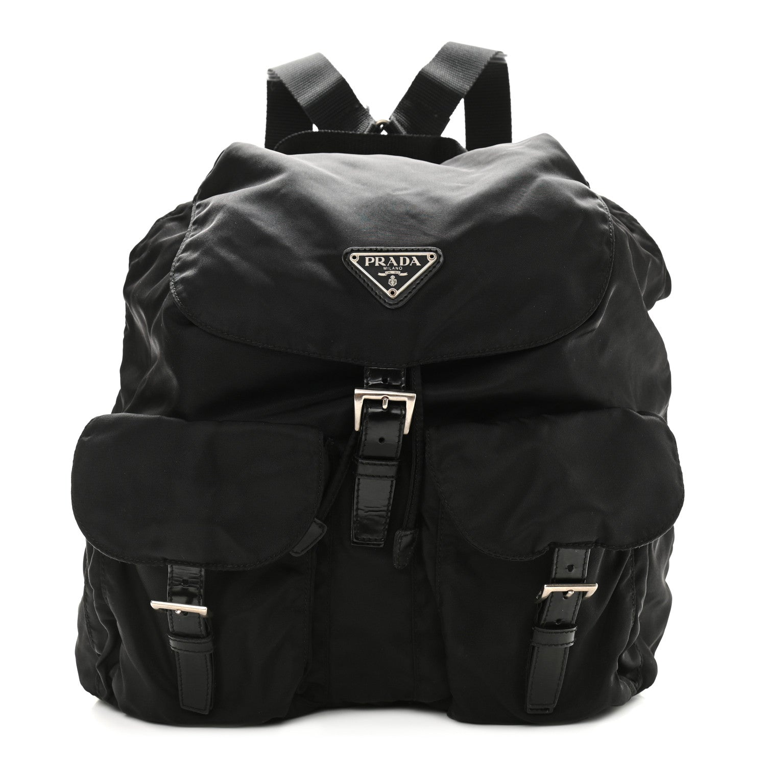 Prada Tessuto Nylon Vela Large Backpack Black 1 of 10