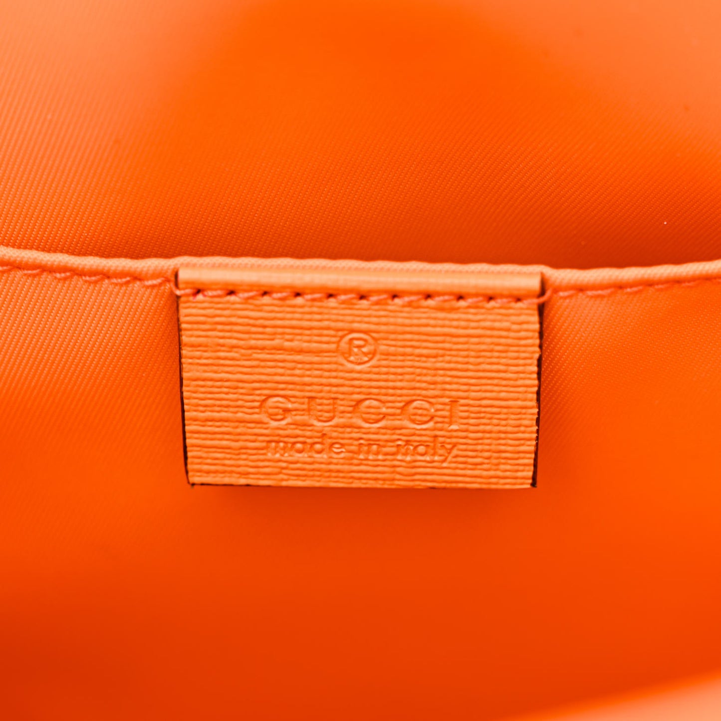 GG Supreme Monogram Banana Childrens Tote Beige Ebony Multicolor Carrot Orange