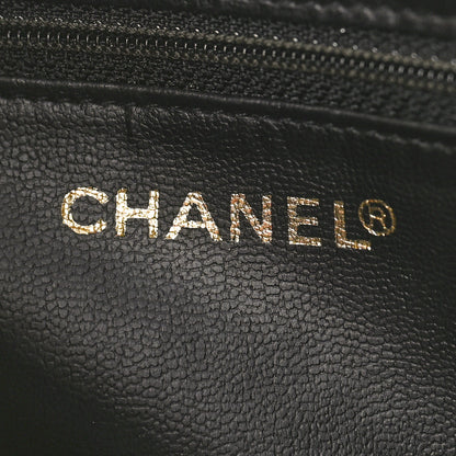 Chanel Lambskin Quilted Tassel Drawstring Backpack Black 6 of 11