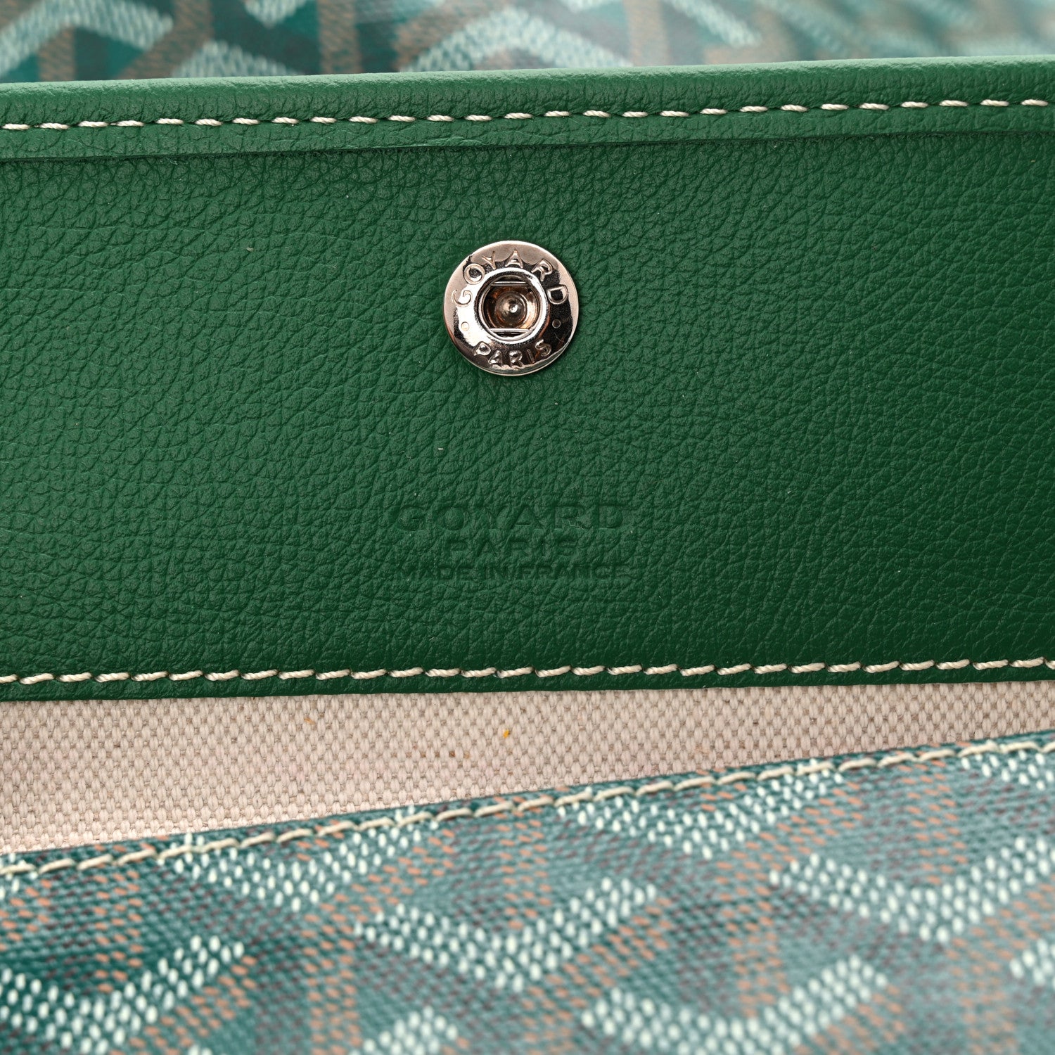 Goyard Goyardine Saint Louis PM Green 7 of 11