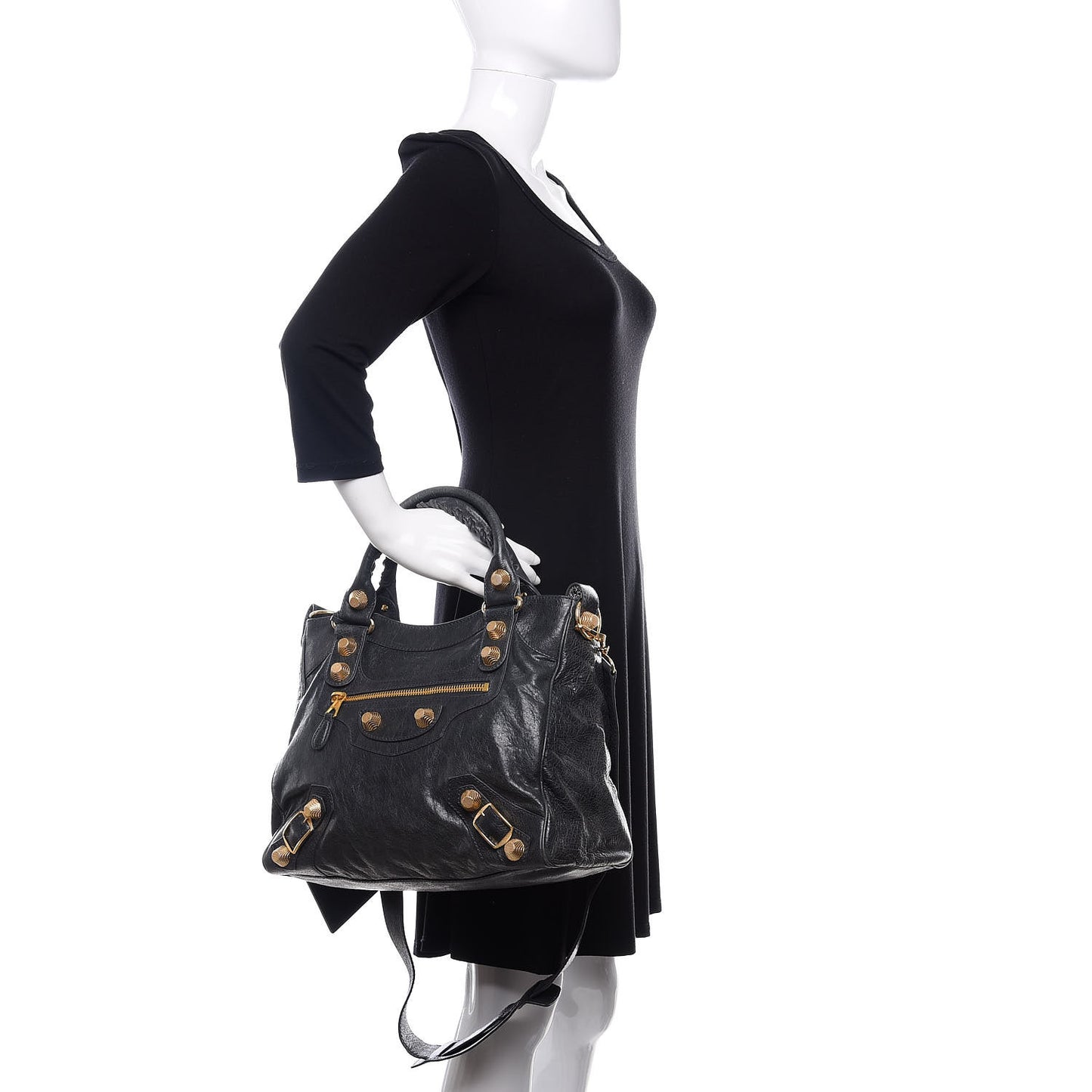 Agneau Giant 21 Gold Hardware Velo Anthracite