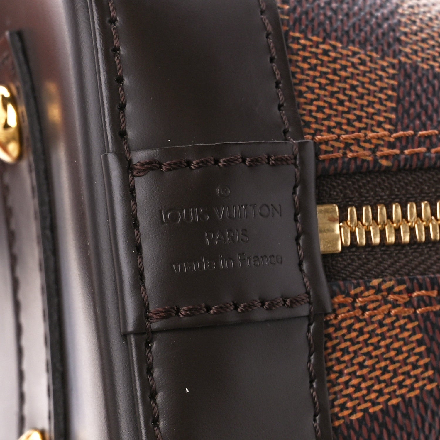 Louis Vuitton Damier Ebene Alma BB 6 of 10