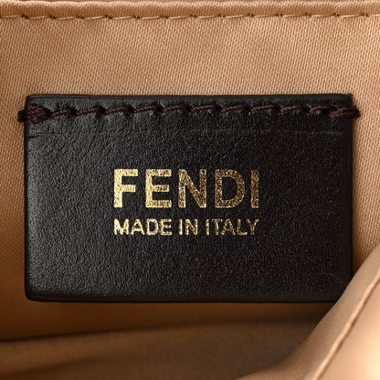 Fendi Vitello Savana Mini Mama Baguette Caramello Tartaruga Natural 6 of 10