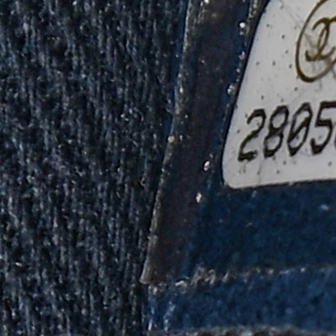 Chanel Lurex Canvas Medium Deauville Tote Navy Blue Gold 7 of 18