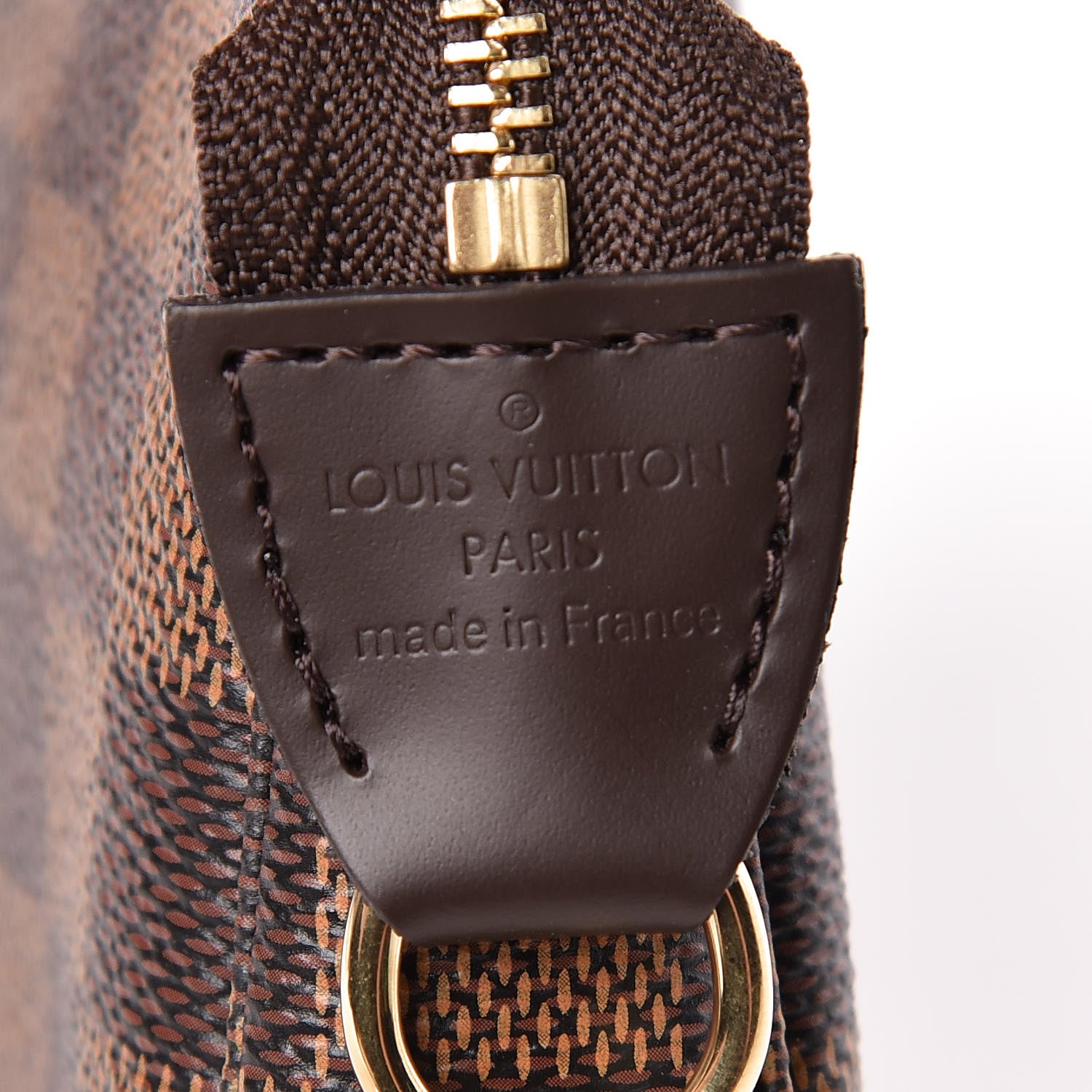 Louis Vuitton Damier Ebene Mini Pochette Accessories 6 of 8