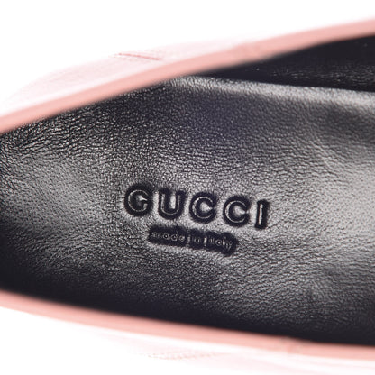 Gucci Lambskin Womens Brixton Horsebit Loafers 41 Perfect Pink 8 of 9