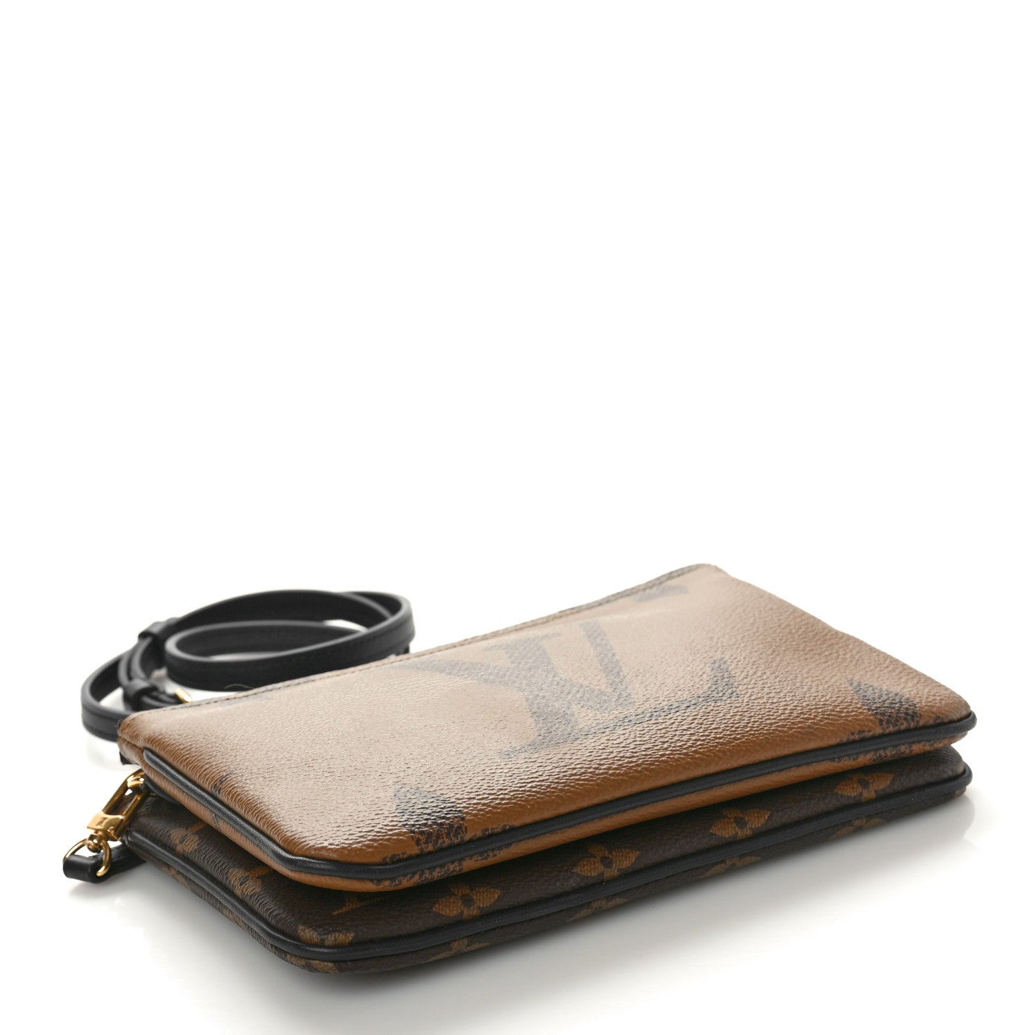 Louis Vuitton Reverse Monogram Giant Double Zip Pochette 4 of 9